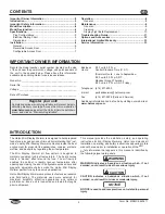 Preview for 2 page of Hatco MDW Series Installation And Operating Manual