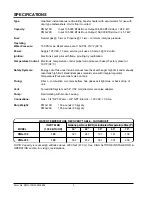 Preview for 4 page of Hatco POWERMITE PMG-100 Installation, Operating, Service And Parts Manual