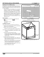 Preview for 10 page of Hatco PW Series Installation And Operating Manual