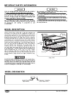 Preview for 4 page of Hatco quick-therm salamander qts series Installation And Operating Manual