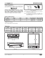 Preview for 5 page of Hatco Rapide Cuisine IRNG Series Installation And Operating Manual