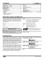 Preview for 2 page of Hatco SAL Series Installation And Operating Manual