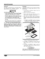 Предварительный просмотр 10 страницы Hatco Serv-Rite SRB-1 Installation And Operating Manual