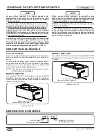 Preview for 14 page of Hatco SW series Installation And Operating Manual