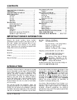 Preview for 2 page of Hatco Thermo-Finisher TF-1919 Installation & Operating Manual