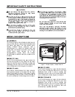 Preview for 4 page of Hatco Thermo-Finisher TF-1919 Installation & Operating Manual