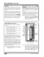 Preview for 8 page of Hatco THERMO-FINISHER TFC-461R Installation And Operating Manual