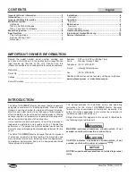 Preview for 2 page of Hatco TOASTMAX TM3-10 Series Installation And Operating Manual