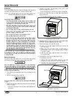 Предварительный просмотр 8 страницы Hatco TOASTMAX TM3 Series Installation And Operating Manual