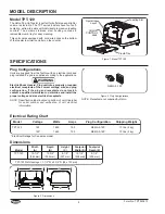 Preview for 4 page of Hatco TPT Series Installation And Operating Manual