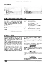 Preview for 2 page of Hatco TPU-230-4 Series Installation And Operating Manual