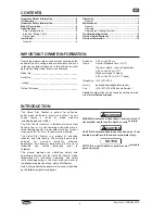 Preview for 2 page of Hatco TPU-230-4Series Installation And Operating Manual