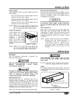 Preview for 19 page of Hatco UGA-18 Installating And Operation Manual