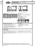 Предварительный просмотр 2 страницы Hatco UGFFB Specifications