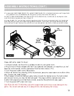 Предварительный просмотр 12 страницы Hathaway BG2015 Assembly Instructions Manual