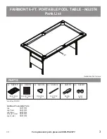 Preview for 3 page of Hathaway BG2574 Assembly Instructions Manual