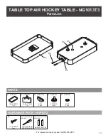 Preview for 3 page of Hathaway BLUE LINE BG1013T3 Assembly Instructions Manual