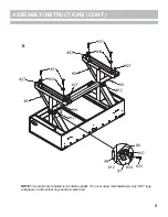 Preview for 8 page of Hathaway Daulton BG50351 Assembly Instructions Manual