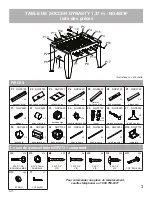 Предварительный просмотр 11 страницы Hathaway DYNASTY BG4033F Assembly Instructions Manual