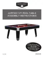 Preview for 1 page of Hathaway Jupiter BG50320 Assembly Instructions Manual