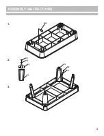 Preview for 4 page of Hathaway Jupiter BG50320 Assembly Instructions Manual