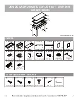 Preview for 9 page of Hathaway MONTE CARLO BG1136M Assembly Instructions Manual