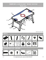 Preview for 3 page of Hathaway NG1160 Assembly Instructions Manual