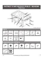 Предварительный просмотр 3 страницы Hathaway PATRIOT BG4009H Assembly Instructions Manual