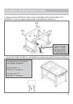 Предварительный просмотр 5 страницы Hathaway PATRIOT BG4009H Assembly Instructions Manual