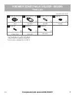 Предварительный просмотр 3 страницы Hathaway Premier BG2549 Assembly Instructions Manual