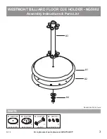 Preview for 3 page of Hathaway WESTMONT NG5002 Assembly Instructions Manual