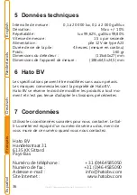 Предварительный просмотр 37 страницы HATO Galli-Luxmeter User Manual