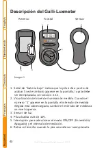 Предварительный просмотр 41 страницы HATO Galli-Luxmeter User Manual