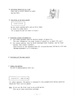 Предварительный просмотр 7 страницы Hatsuyuki HF-500E Instruction Manual