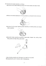 Предварительный просмотр 13 страницы Hatsuyuki HF-500E Instruction Manual