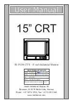 Предварительный просмотр 1 страницы Hatteland JH 15C06 CTX User Manual