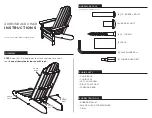 Предварительный просмотр 1 страницы Hatteras Hammocks SUNRISE ADIRONDACK CHAIR Instructions