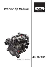 Hatz Diesel 4H50TIC Workshop Manual preview