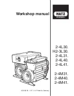 Hatz 2-4L30 Workshop Manual preview