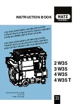 Hatz 2W35 Instruction Manual preview