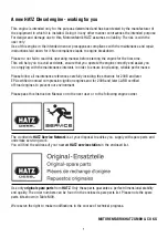 Preview for 2 page of Hatz 2W35 Instruction Manual