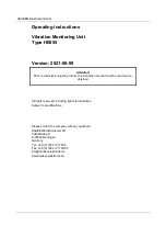 Preview for 2 page of Hauber HE055 Series Operating Instructions Manual