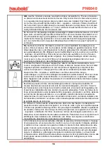 Preview for 16 page of haubold 575852 Operating Instructions Manual