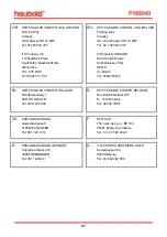 Предварительный просмотр 41 страницы haubold 575852 Operating Instructions Manual