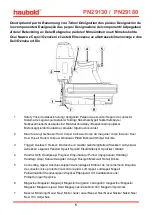 Preview for 5 page of haubold PN29130 Operating Instructions Manual