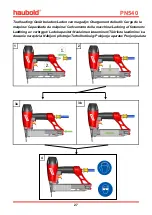 Preview for 27 page of haubold PN540 Operating Instructions Manual