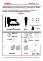 Preview for 7 page of haubold PN755 Operating Instructions Manual