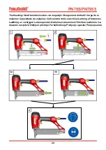 Предварительный просмотр 28 страницы haubold PN755 Operating Instructions Manual