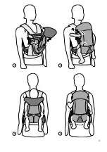 Предварительный просмотр 3 страницы Hauck 3way Carrier Instruction