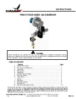 Hauck PBGII 1000 Instructions Manual preview